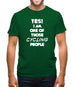 Yes! I Am One Of Those Cycling People Mens T-Shirt