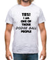 Yes! I Am One Of Those Dodge Ball People Mens T-Shirt