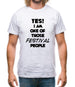 Yes! I Am One Of Those Festival People Mens T-Shirt