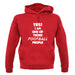 Yes! I Am One Of Those Football People unisex hoodie