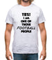 Yes! I Am One Of Those Football People Mens T-Shirt