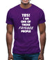 Yes! I Am One Of Those Frisbee People Mens T-Shirt