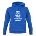 Yes! I Am One Of Those Frisbee People unisex hoodie