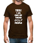 Yes! I Am One Of Those Golf People Mens T-Shirt