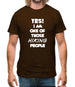 Yes! I Am One Of Those Hiking People Mens T-Shirt