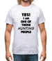 Yes! I Am One Of Those Hunting People Mens T-Shirt