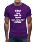 Yes! I Am One Of Those Ice Hockey People Mens T-Shirt