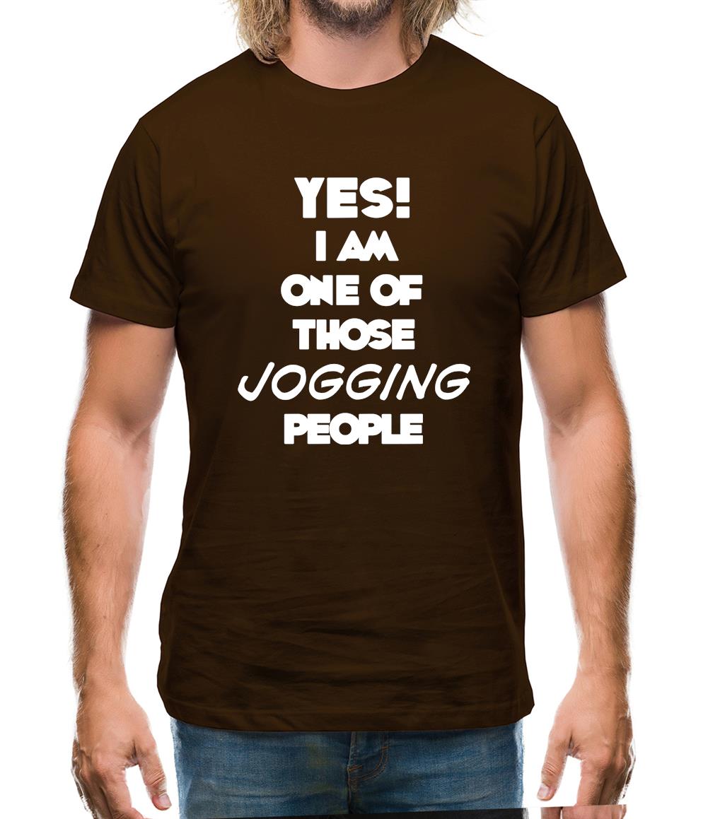 Yes! I Am One Of Those Jogging People Mens T-Shirt