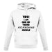 Yes! I Am One Of Those Kickboxing People unisex hoodie