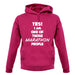 Yes! I Am One Of Those Marathon People unisex hoodie