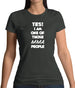 Yes! I Am One Of Those Mma People Womens T-Shirt