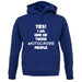 Yes! I Am One Of Those Motocross People unisex hoodie