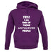 Yes! I Am One Of Those Motocross People unisex hoodie