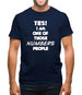 Yes! I Am One Of Those Numbers People Mens T-Shirt