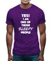 Yes! I Am One Of Those Sleepy People Mens T-Shirt