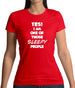 Yes! I Am One Of Those Sleepy People Womens T-Shirt