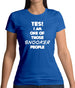 Yes! I Am One Of Those Snooker People Womens T-Shirt