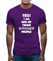 Yes! I Am One Of Those Spinner People Mens T-Shirt