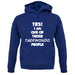 Yes! I Am One Of Those Taekwondo People unisex hoodie