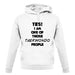 Yes! I Am One Of Those Taekwondo People unisex hoodie