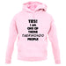 Yes! I Am One Of Those Taekwondo People unisex hoodie