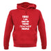 Yes! I Am One Of Those Teacher People unisex hoodie
