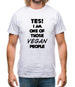 Yes! I Am One Of Those Vegan People Mens T-Shirt