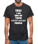 Yes! I Am One Of Those Vegetarian People Mens T-Shirt