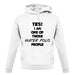 Yes! I Am One Of Those Water Polo People unisex hoodie