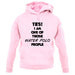 Yes! I Am One Of Those Water Polo People unisex hoodie