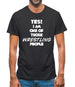 Yes! I Am One Of Those Wrestling People Mens T-Shirt