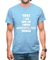 Yes! I Am One Of Those Wrestling People Mens T-Shirt