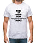 Yes! I Am One Of Those Photographer People Mens T-Shirt