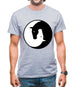 Yin Yang Horses Mens T-Shirt