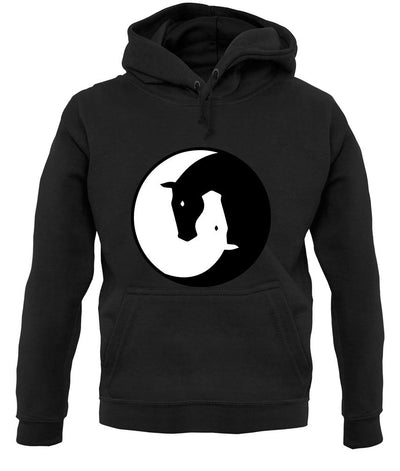 Yin Yang Horses unisex hoodie