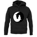 Yin Yang Horses unisex hoodie