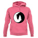 Yin Yang Horses unisex hoodie