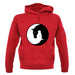 Yin Yang Horses unisex hoodie