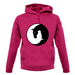 Yin Yang Horses unisex hoodie