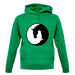 Yin Yang Horses unisex hoodie