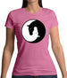 Yin Yang Horses Womens T-Shirt