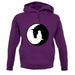 Yin Yang Horses unisex hoodie