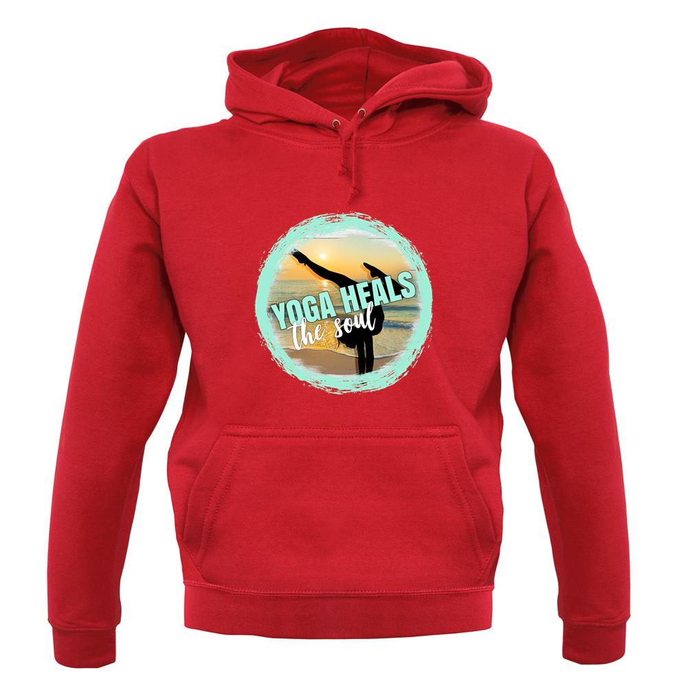 Yoga Health Soul Unisex Hoodie