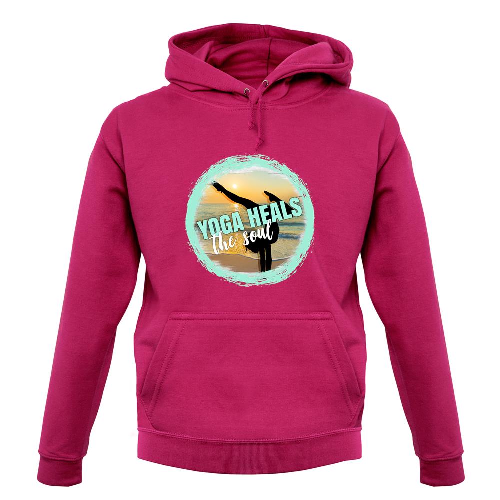 Yoga Health Soul Unisex Hoodie