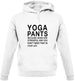 Yoga Pants Unisex Hoodie