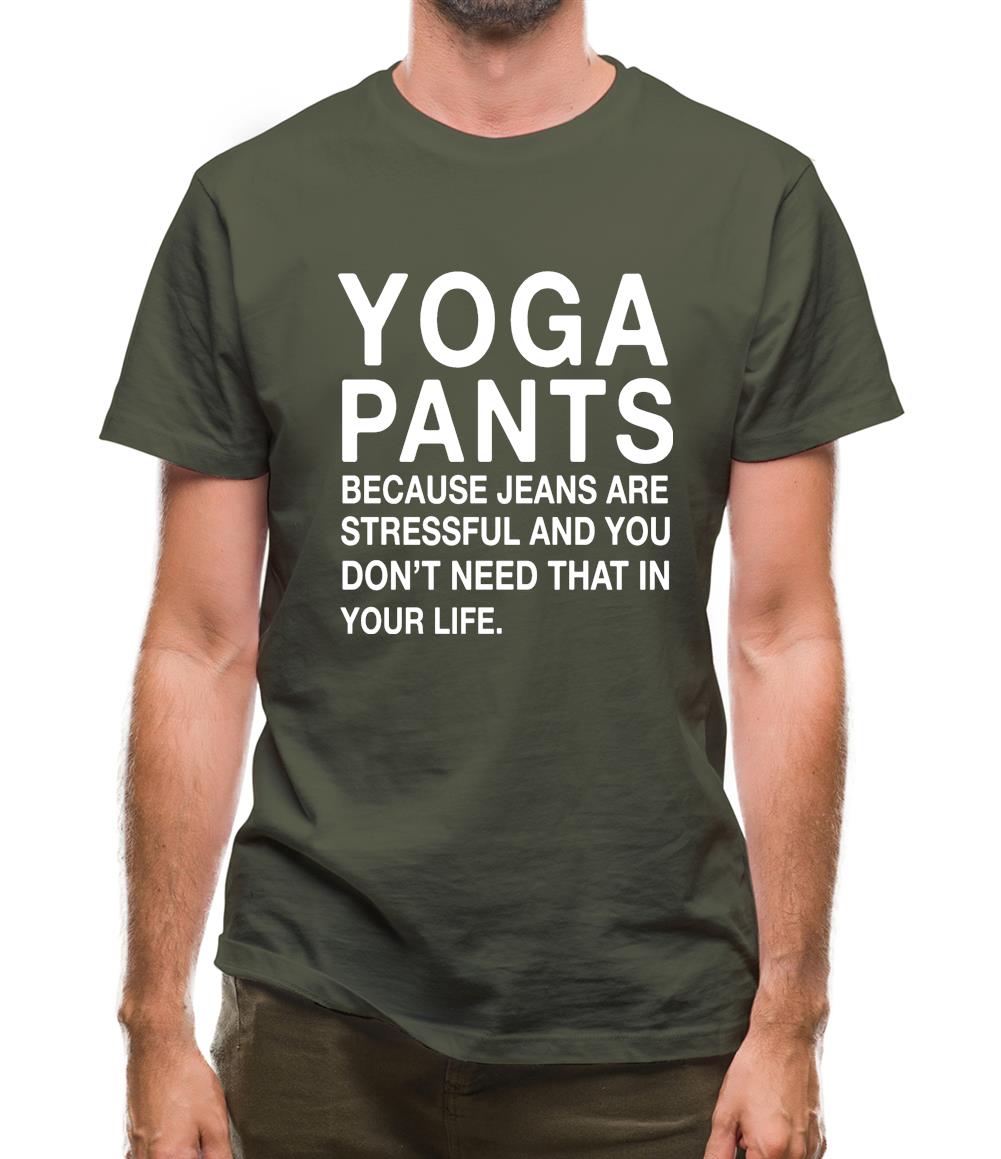 Yoga Pants Mens T-Shirt