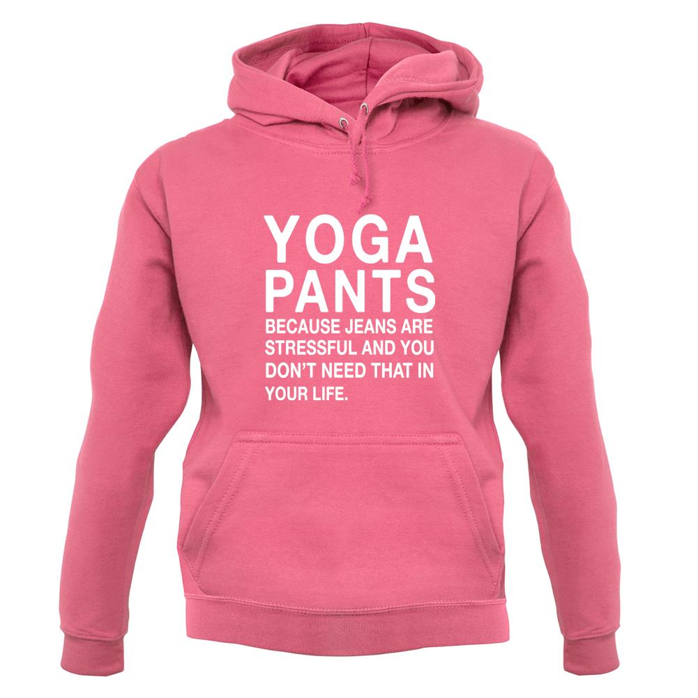 Yoga Pants Unisex Hoodie