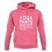 Yoga Pants Unisex Hoodie