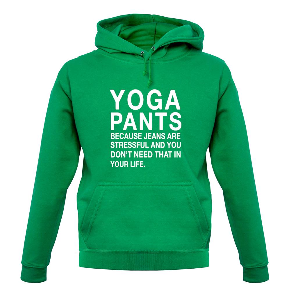 Yoga Pants Unisex Hoodie