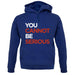 You Cannot Be Serious unisex hoodie